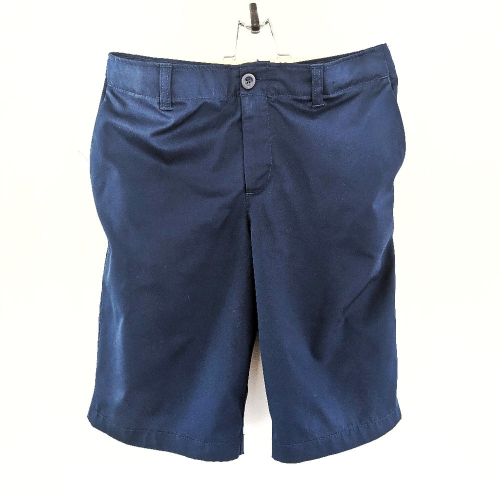 Under Armour Youth's Navy Golf Shorts (Size 14)